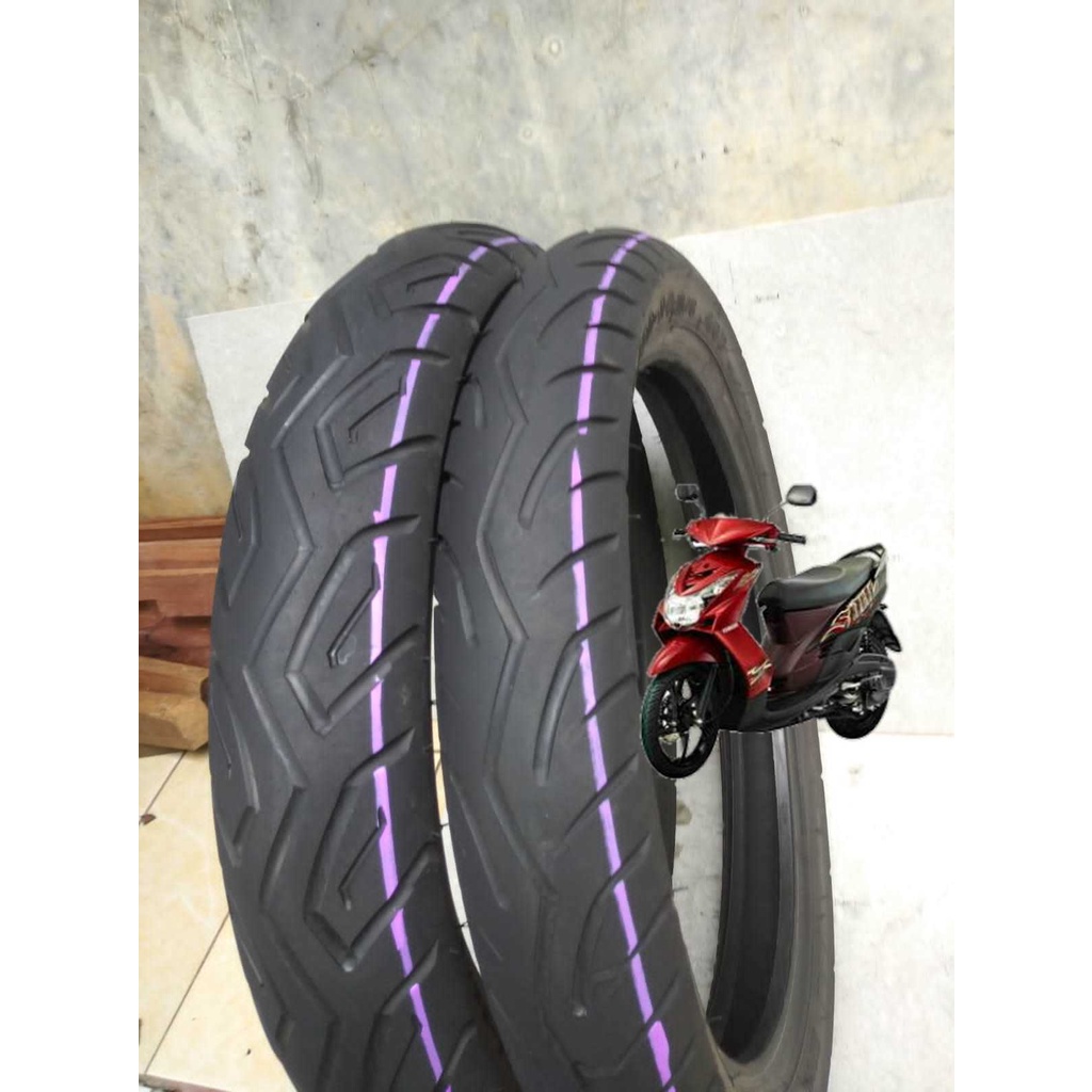 Ban sepasang MIO SOUL batikan merk irc Non tubeless