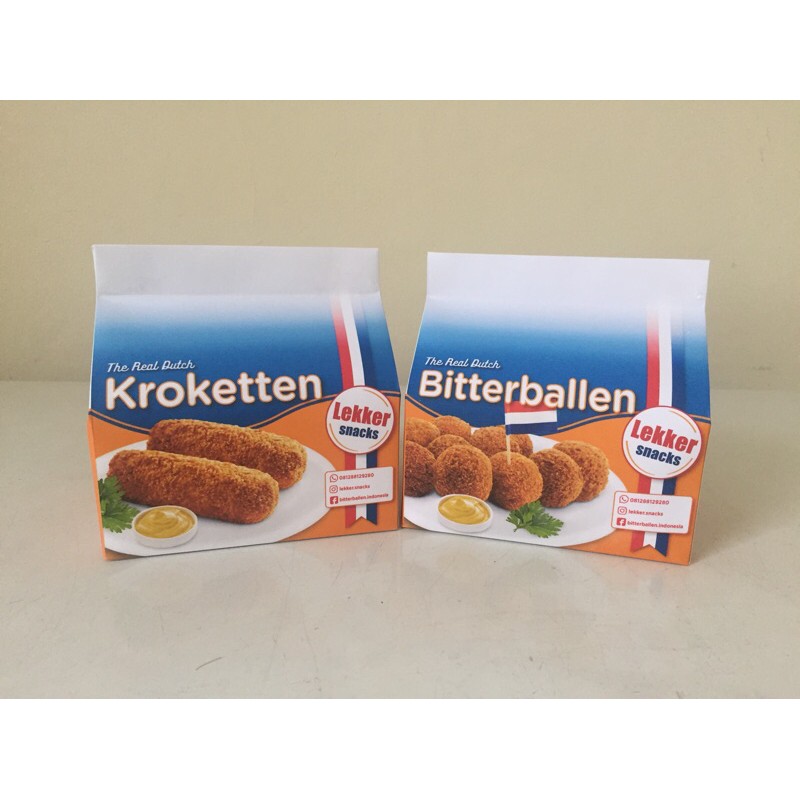 

Bitterballen/Kroketten Combi