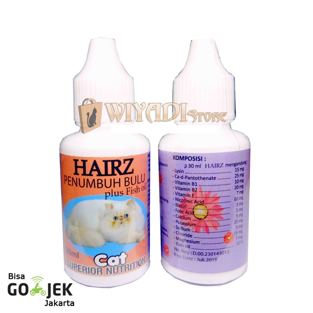 Penumbuh Bulu Kucing - Hairz 30 ml