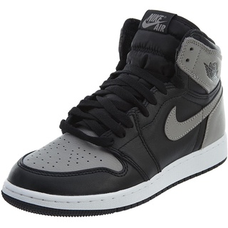 nike jordans black and grey