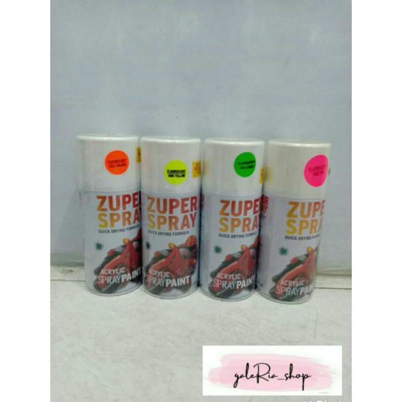 

ZUPER SPRAY ACRYLIC SPRAY PAINT/ CAT SEMPROT 300CC / CAT SEMPROT MURAH / HANDAYANI MOTOR