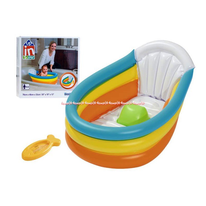 Bestway Up In &amp; Lover Tempat Mandi Bayi Lipat Bak Mandi Portable