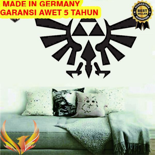 

TERMURAH Wall Stiker Sticker Legend of Zelda Hyrule Gamer Cutting stiker Game Phoenix Star