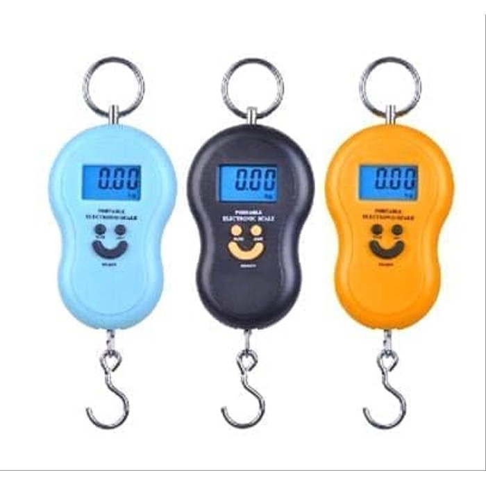 Timbangan Mini Gantung Digital 50kg/Portable Scale/Smile Scale