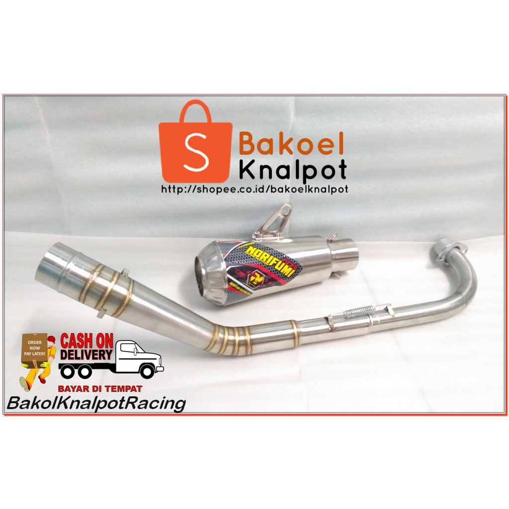 Knalpot Racing GTX Norifumi untuk Semua Varian Motor Bebek 4Tak