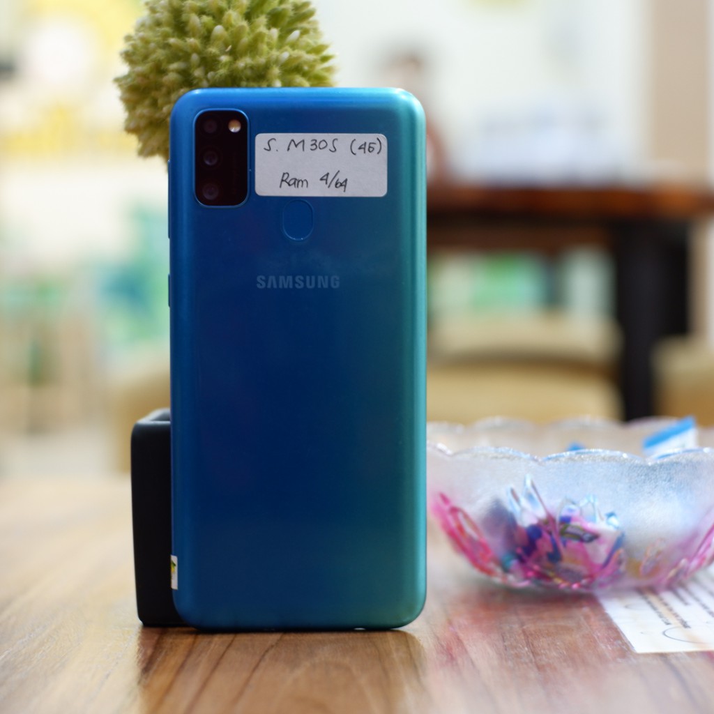 Samsung M30s 4/64 GB Fullset - Hp Bekas Second-1