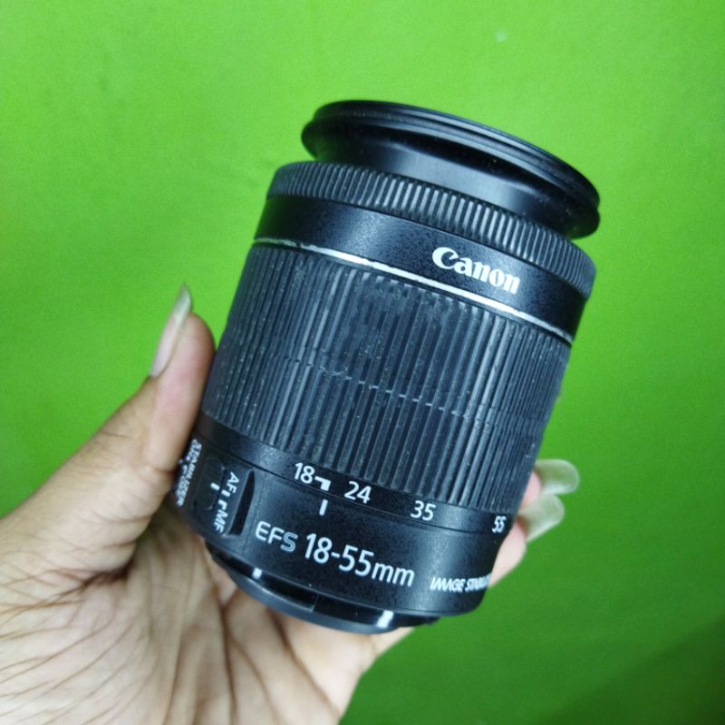 LENSA KIT CANON 18-55MM IS