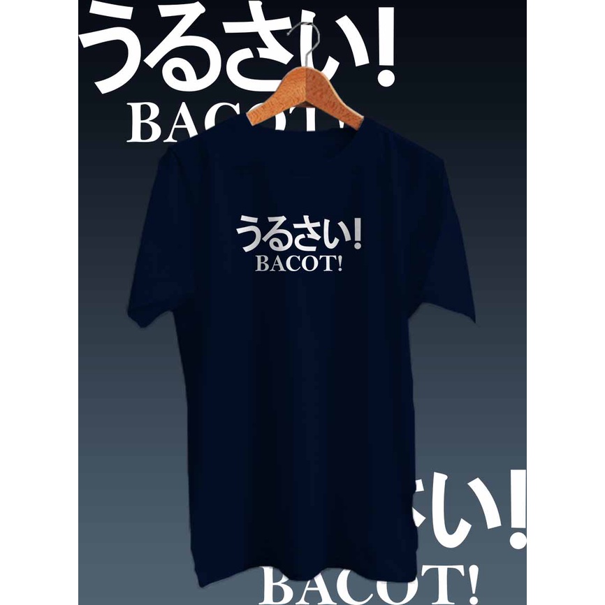 KAOS DISTRO tumbller &quot;BACOT JEPANG&quot; kaos T-SHIRT PRIA/WANITA