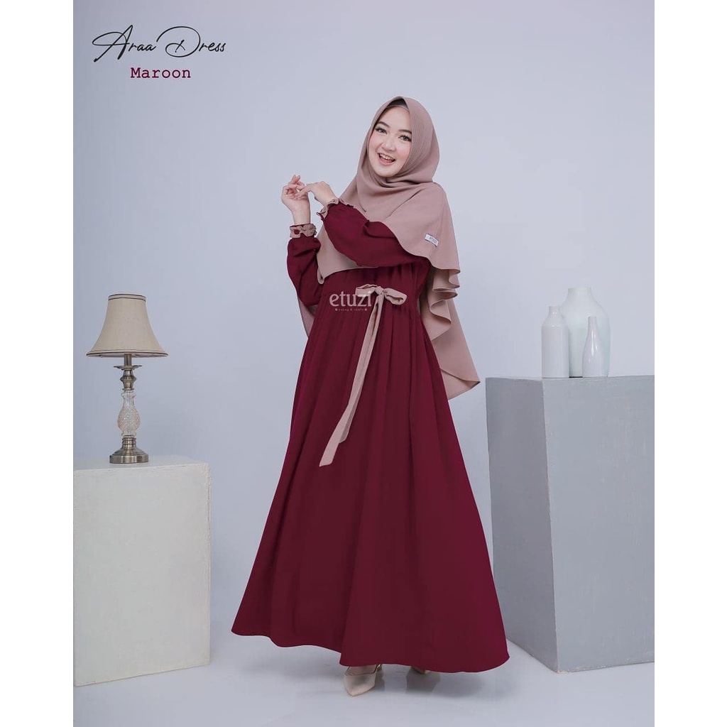 Murah Gamis Sakura | Gamis Syari saja Terlaris | Gamis Moscrep Premium Elegan