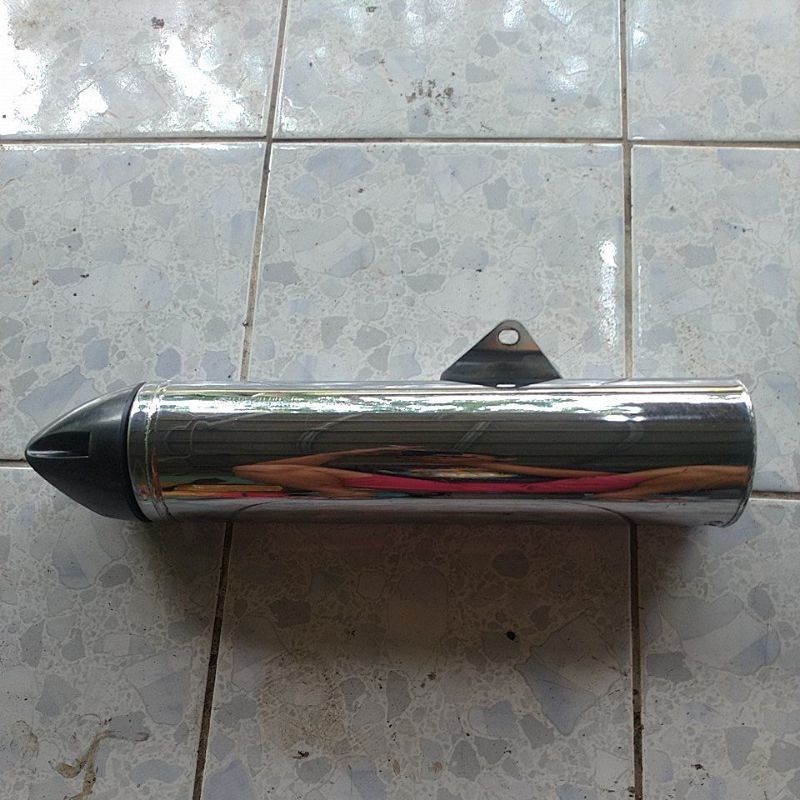 Silencer standar SCD second / bekas Copotan Suzuki Satria Fu karburator