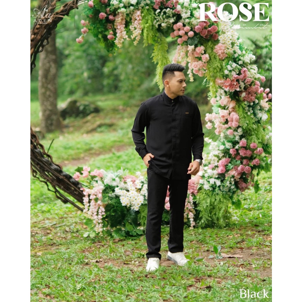 ROSE SARIMBIT KOKO DAD LENGAN PANJANG BY ADEN