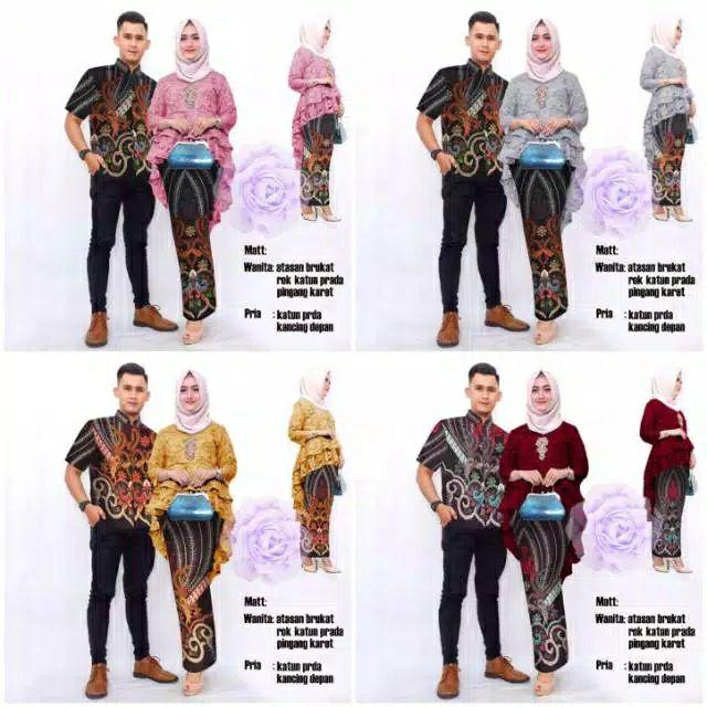 Maura Couple - Sania Ruffle Batik Couple Ori Ndoro Jowi Garansi Termurah Shopee -  Batik Modern Solo