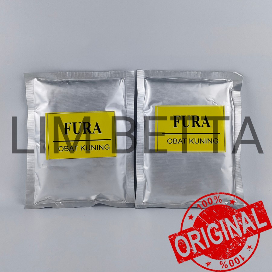 FURA 100 GRAM / OBAT KUNING / OBAT IKAN BOSTER FURA