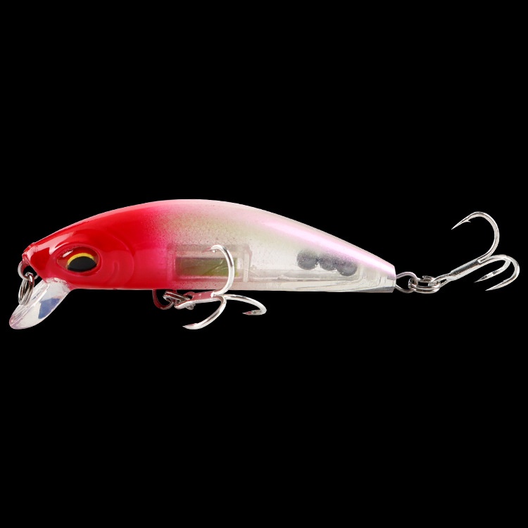 1pc Umpan Pancing Ikan Minnow 7cm 11g Dengan Kail Kuat