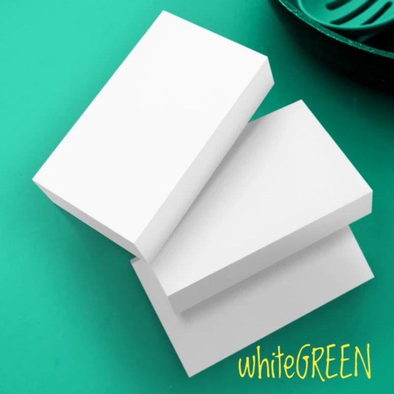 spons busa ajaib serbaguna / magic sponge pembersih aquarium sepatu melamine dll