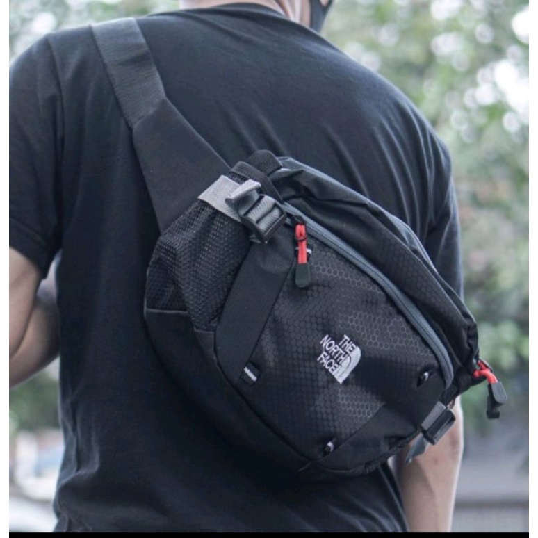 Tas Selempang Waistbag Pria TNf multi pungsi Tas Selempang Outdoor TNf