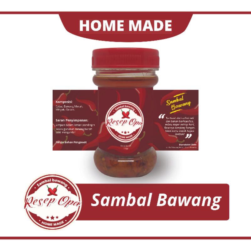 

Sambal Bawang Resep Opa