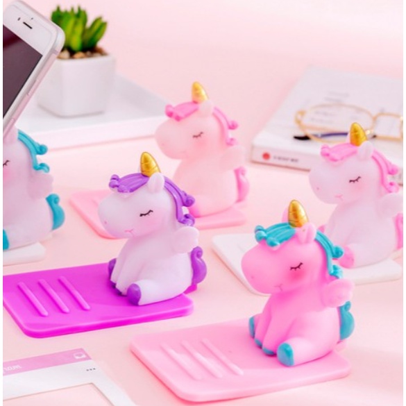 Holder Handphone Unicorn Penyangga HP Aksesoris