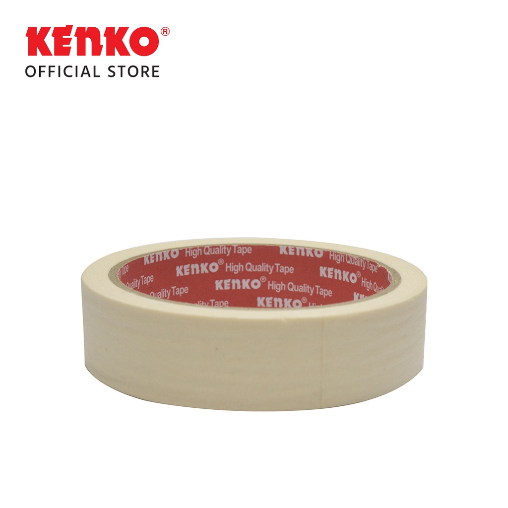 

GG Masking Tape KENKO 1 inch (24mm)(Minimal 12) / Tape / Perekat/Lakban Kertas