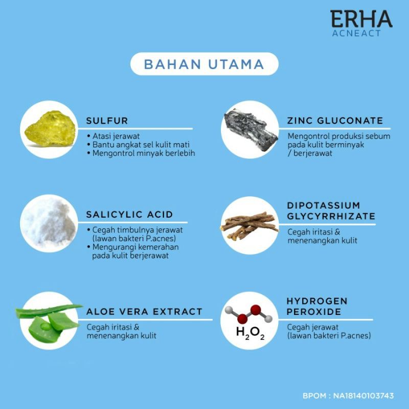 ERHA ACNE SPOT GEL OBAT TOTOL JERAWAT AMPUH BASMI JERAWAT BEST SELLER