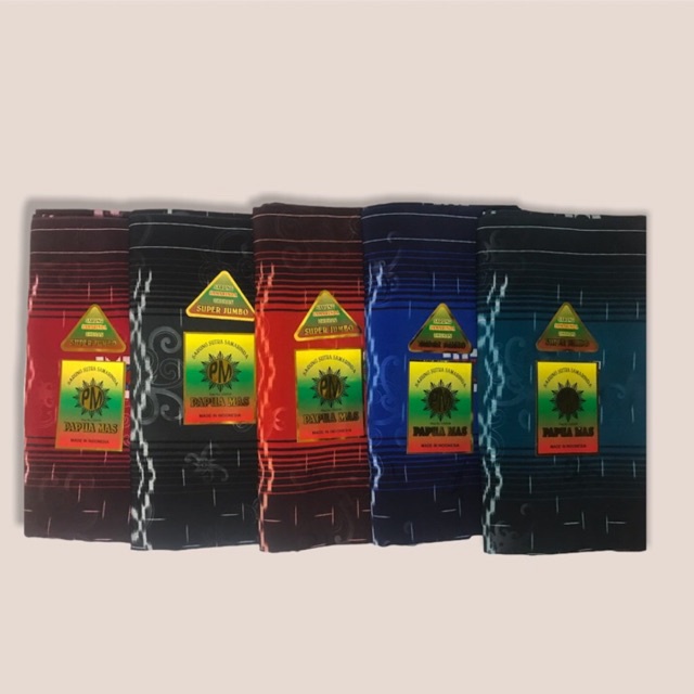 Sarung Papua Mas/Sarung Sutra Samarinda/Sarung Goyor