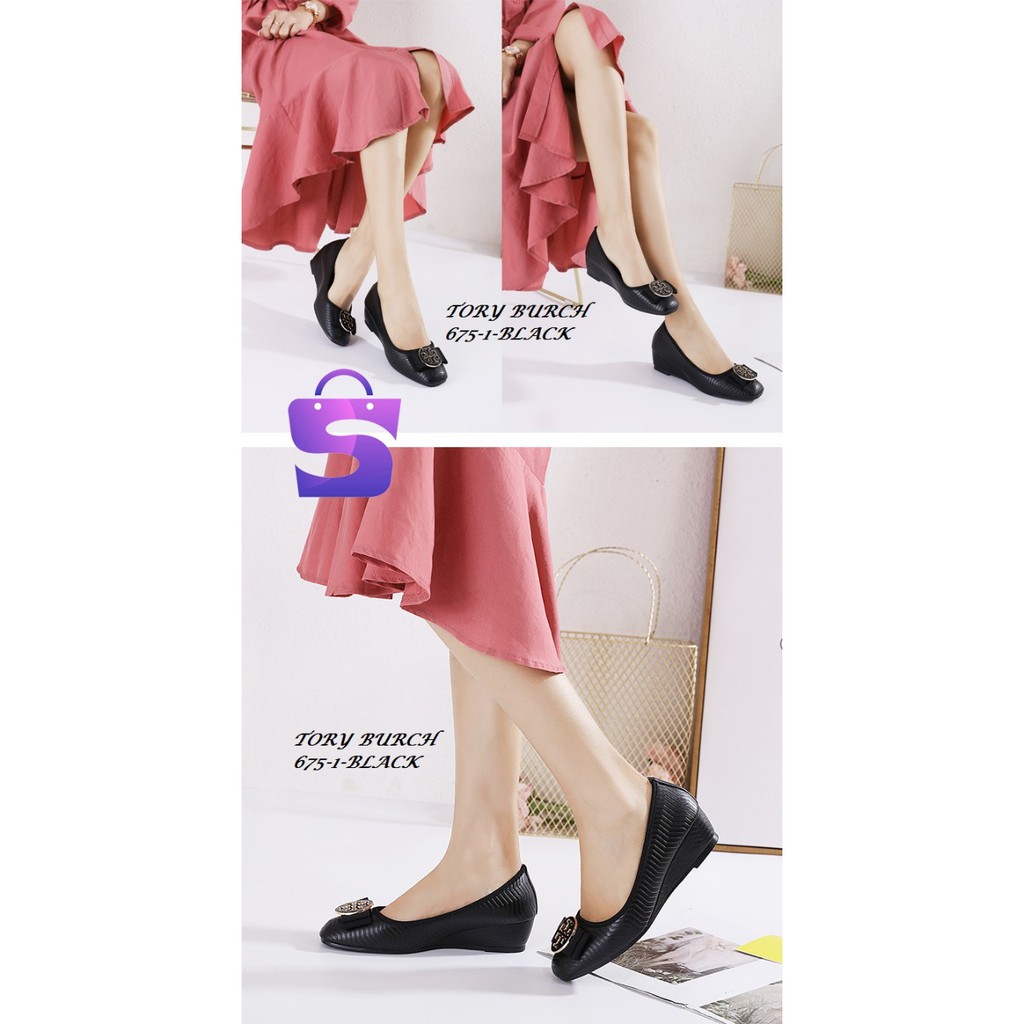 SEPATU WEDGES SHOES 675-1