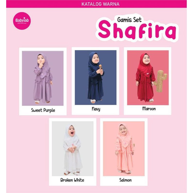Gamis set Shafira by ori babyjab
