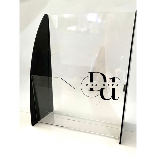 

Tempat Brosur Acrylic Warna / Stand Brosur Murah