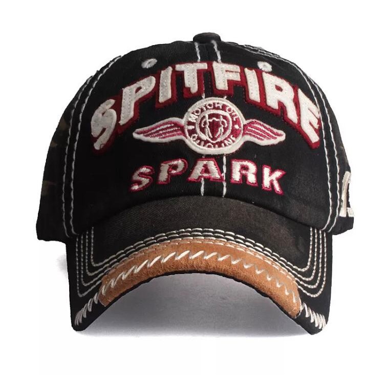 Topi Baseball Snapback Cap import SPITFIRE SPARK TP02