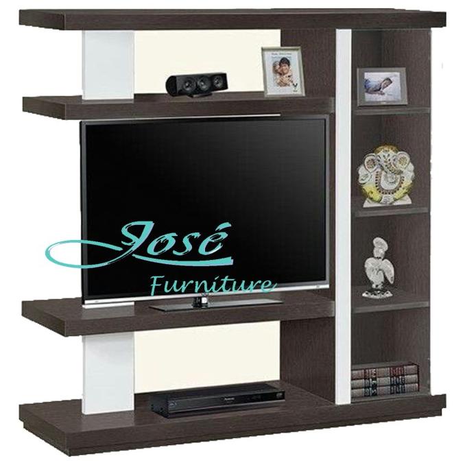 Lemari Tv Minimalis Partisi Pembatas Ruangan Serbaguna Rak Pajangan