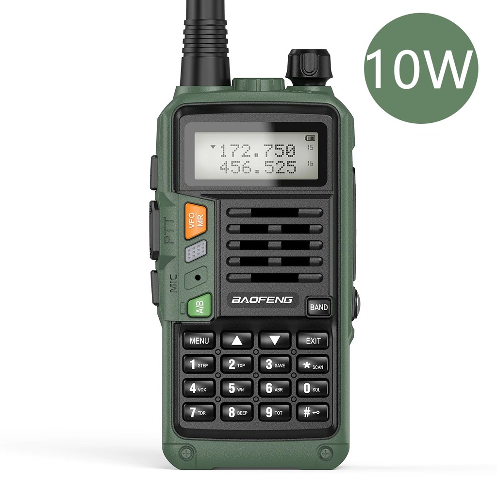 AKN88 - HT UV-S9 PLUS Walkie Talkie Dual Band 10W 2800 mAH- 50 KM