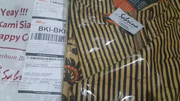 Tunik Rania Batik Wanita Modis Kekinian