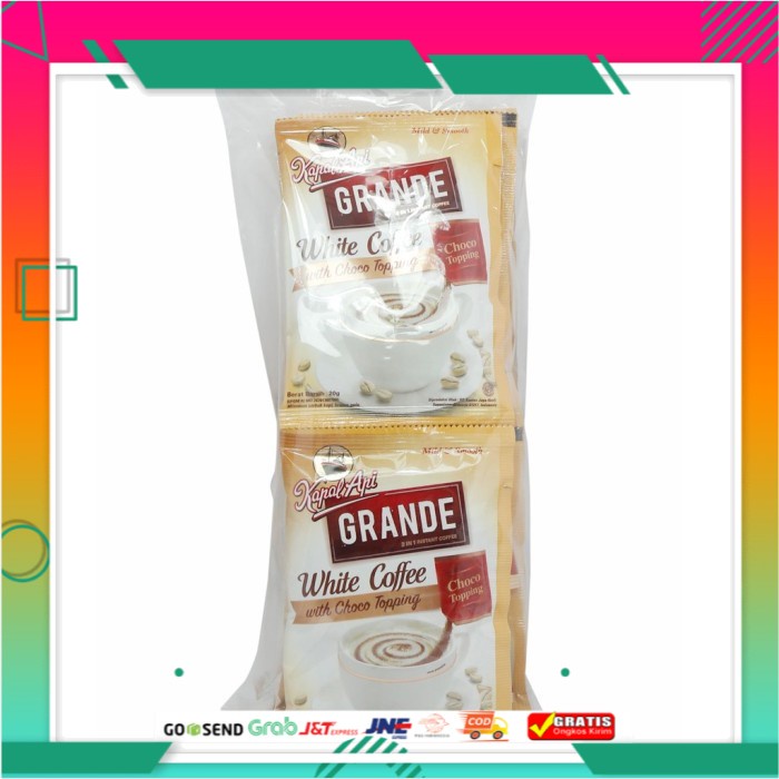 

Kapal Api Grande White Coffee Sachet 10's