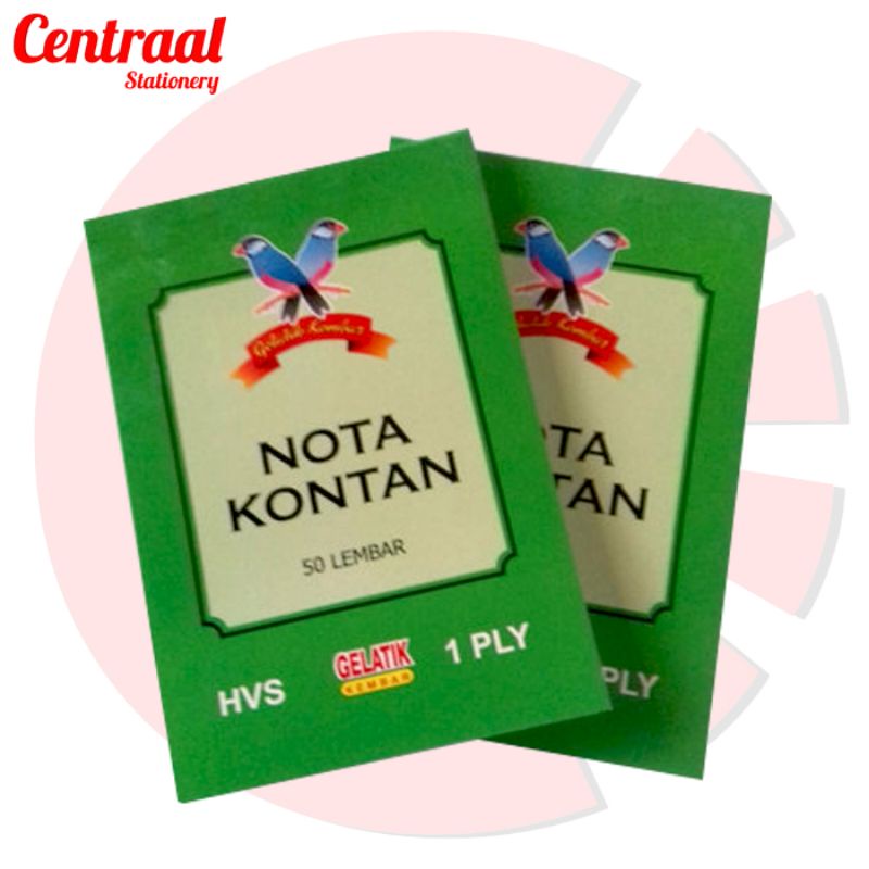 

Nota GK 1 ply Kecil