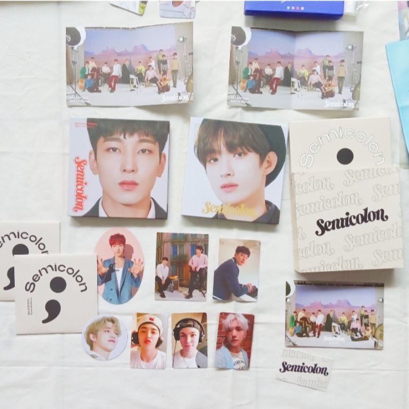 Album Seventeen Semicolon dk wonwoo scoups