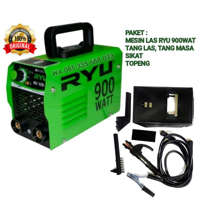 Jual Las Ryu Watt A Mesin Travo Inverter Mma Igbt Shopee Indonesia