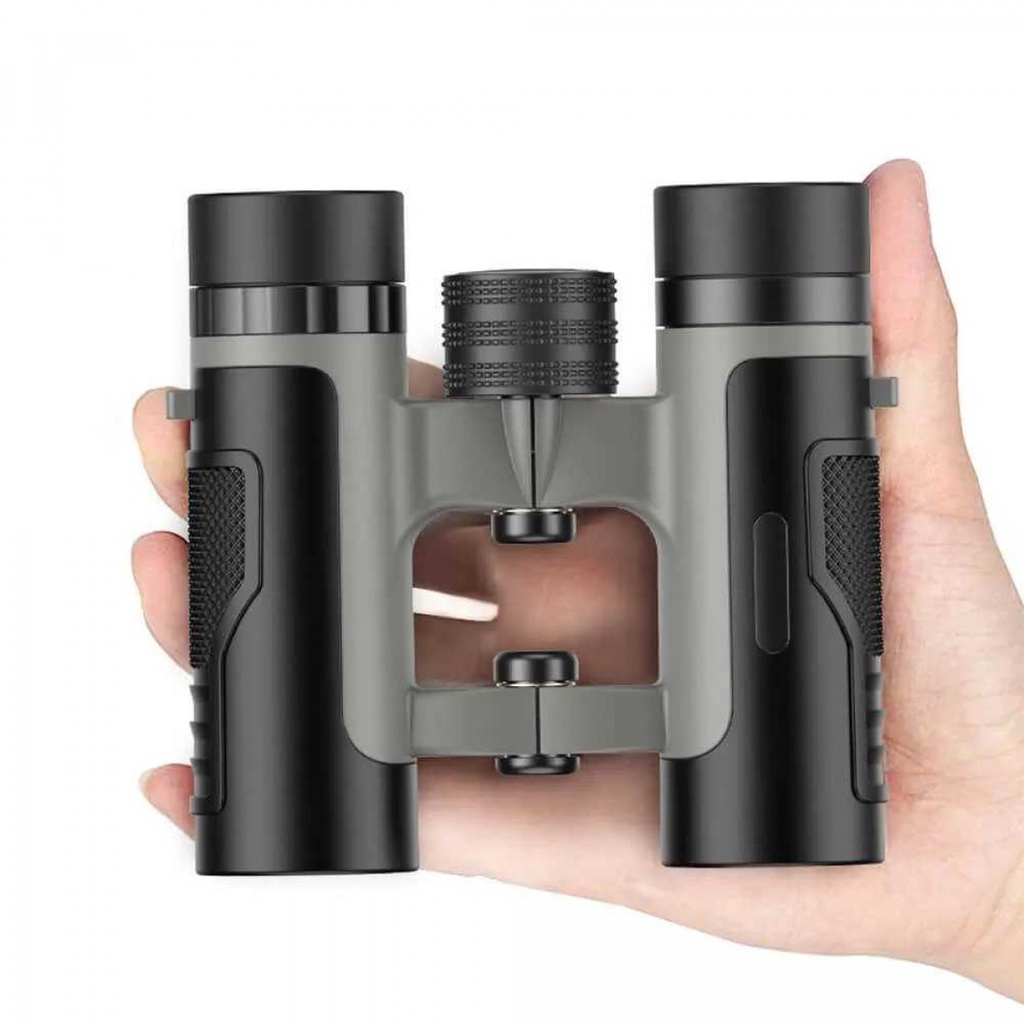 Teropong Outdoor Binocular Roof Prism Portable HD 10x25