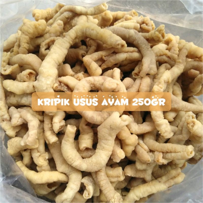 

Kripik / keripik usus ayam 250gr