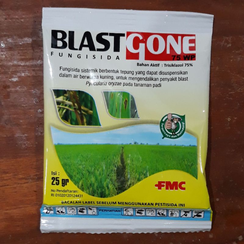 Blastgone Fungisida 75wp 25 gr Solusi Penyakit Blast dan Patah Leher