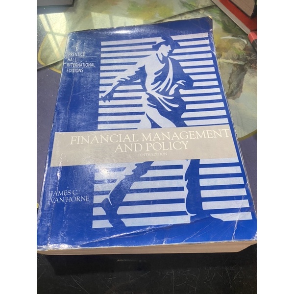 

BUKU FINANCIAL MANAGEMENT & POLICY JAMES C VAN HORNE BUKU BEKAS