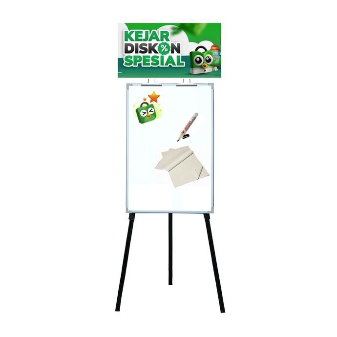 

Office & Stationery | Alat Tulis | Flipchart / Flip Chart Seminar 60 X 90 Cm Murah Khusus Via Gojek | Best Seller