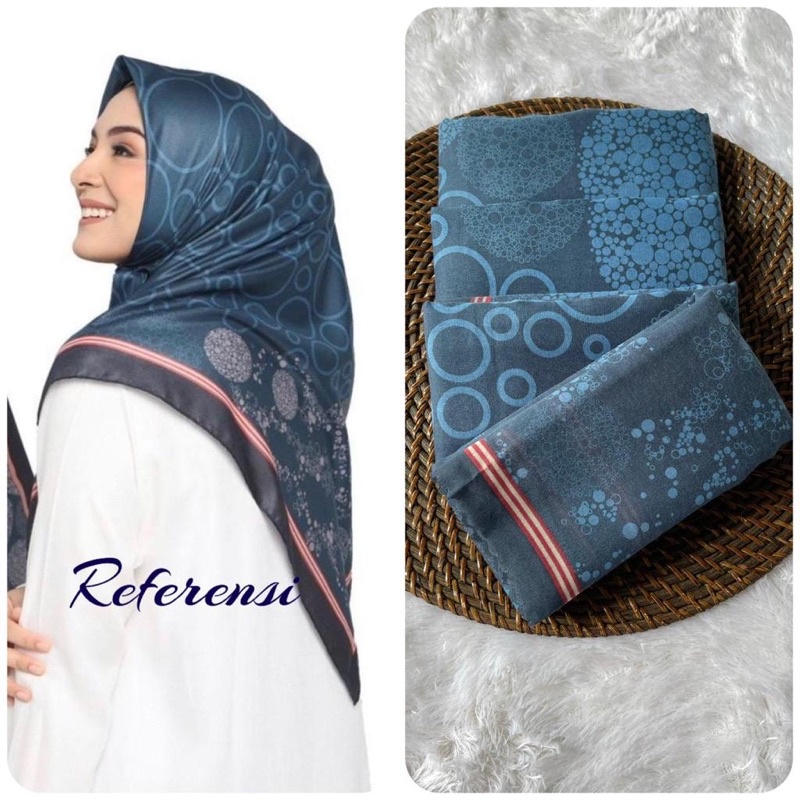 251- 300  Hijab segiempat voal motif-265