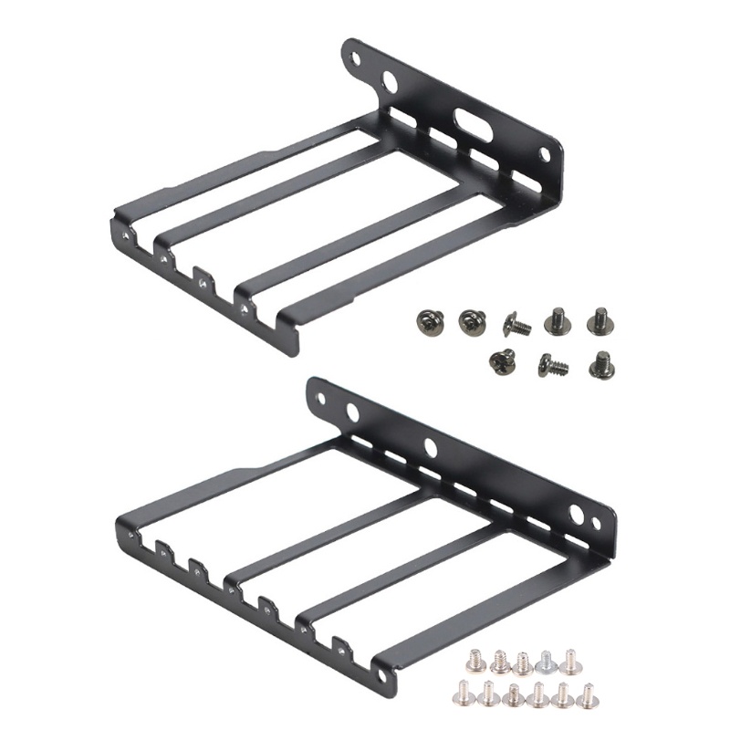 Bracket Holder Kartu Grafis Gro VGA 4 / 7 Lubang Bahan Metal Untuk Pendingin Komputer