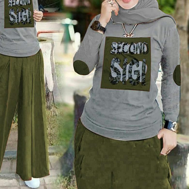 ❋ SETELAN KULOT ZOLA/SET WANITA FASHION ✸
