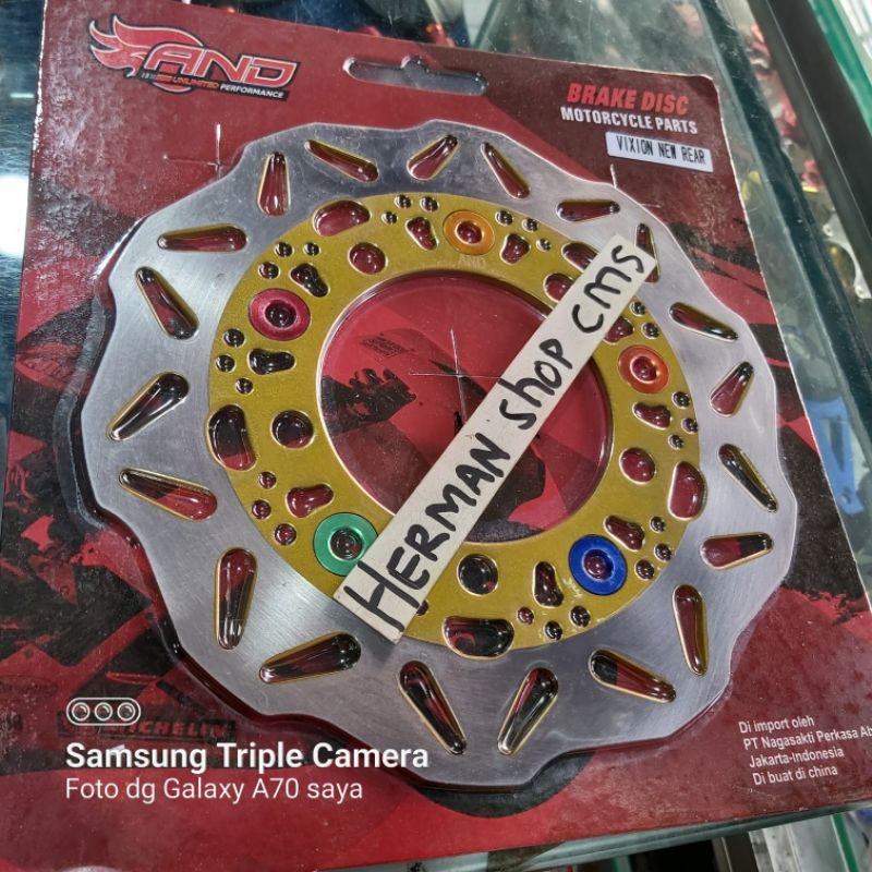 cakram belakang New Vixion variasi/ Cakram belakang mx king variasi / Cakram belakang jupiter Mx new