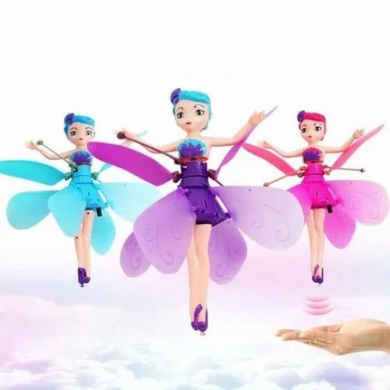 mainan boneka terbang sensor tangan