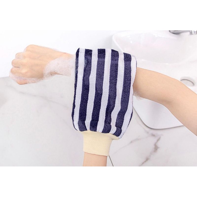 UNNISO - sarung tangan mandi premium / bath towel gloves