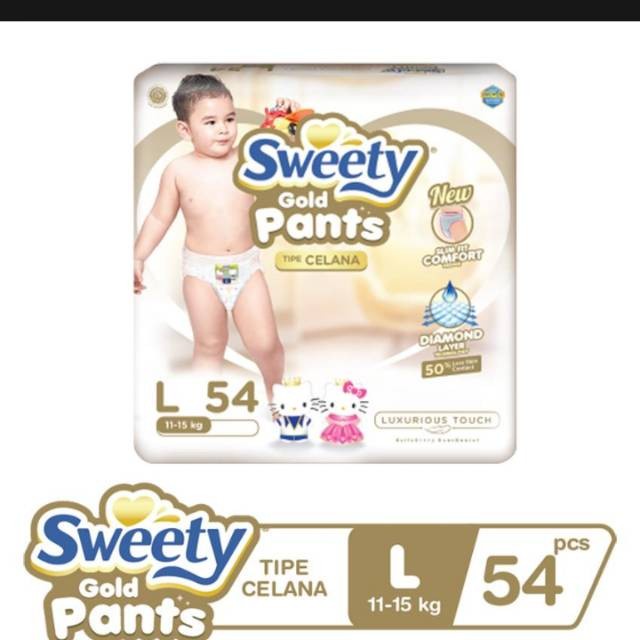 Sweety Gold Pants L 54 (Tipe Celana)