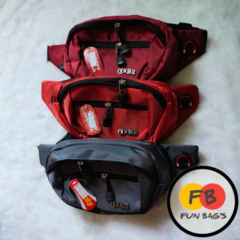 WAISTBAG QUICKER POLOS MURAH BERKUALITAS