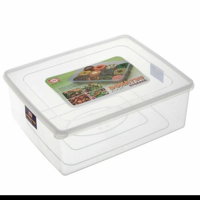 Wadah Kotak Donat 306l Shinpo - Kotak Donat Transparan Tinggi Shinpo